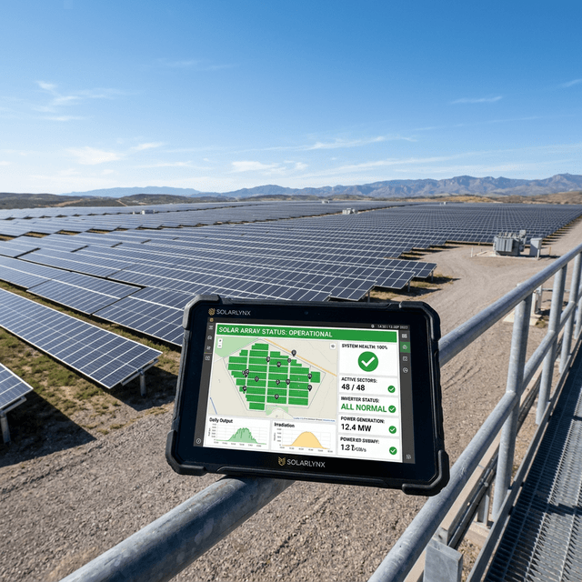 Solar EPC operations dashboard for Rajasthan deployment by Brokai Labs
